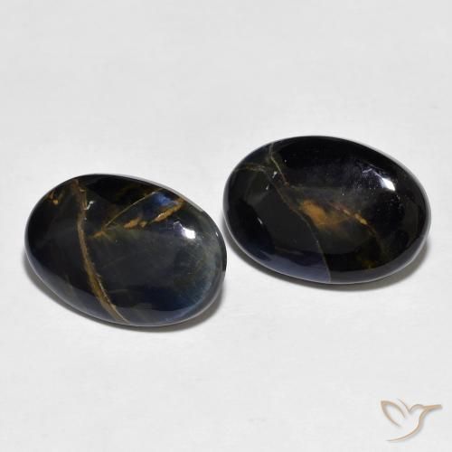 9.25 ct natürliche Mehrfarbig Pietersite-Edelsteine, Oval, Lichtundurchlässig