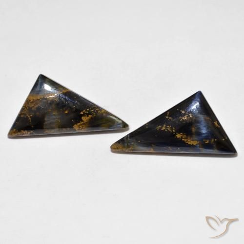 10.76ctw Natürlicher Mehrfarbig Pietersite, Fantasie, Lichtundurchlässig
