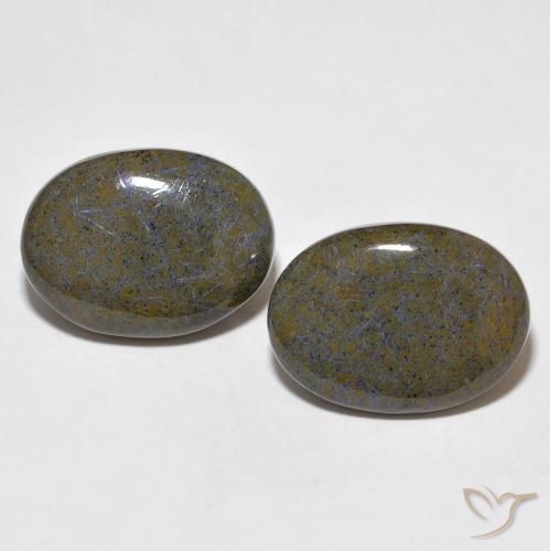10.96ctw Natürlicher Mehrfarbig Pietersite, Oval, Lichtundurchlässig
