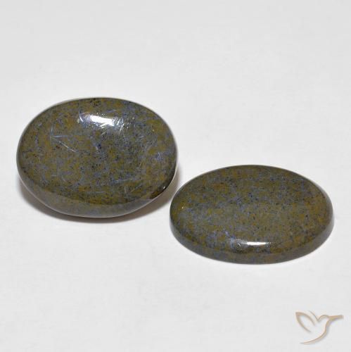 10.96 ct natürliche Mehrfarbig Pietersite-Edelsteine, Oval, Lichtundurchlässig