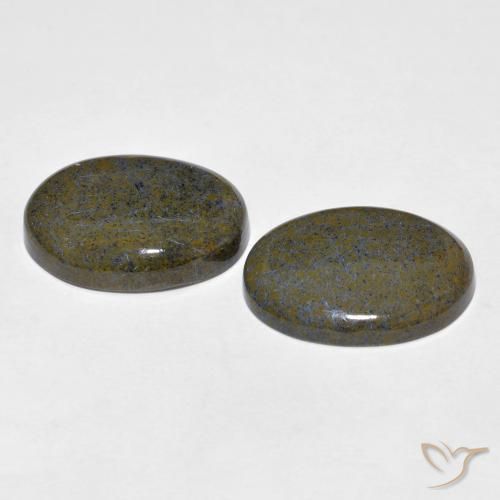 10.96 ct natürliche Mehrfarbig Pietersite-Edelsteine, Oval, Lichtundurchlässig