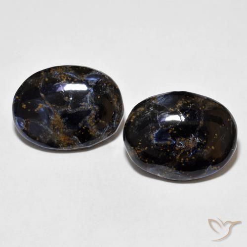 13.88ctw Natürlicher Mehrfarbig Pietersite, Oval, Lichtundurchlässig
