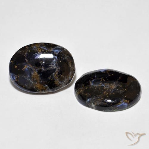 13.88 ct natürliche Mehrfarbig Pietersite-Edelsteine, Oval, Lichtundurchlässig