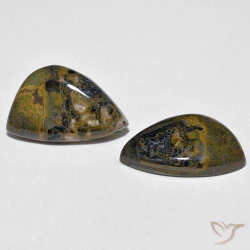 12.02 ct natürliche Mehrfarbig Pietersite-Edelsteine, Fantasie, Lichtundurchlässig