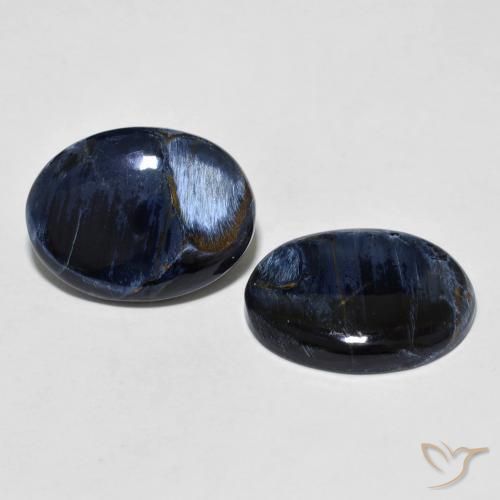 13.80 ct natürliche Mehrfarbig Pietersite-Edelsteine, Oval, Lichtundurchlässig