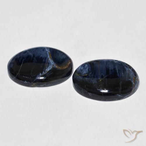 13.80 ct natürliche Mehrfarbig Pietersite-Edelsteine, Oval, Lichtundurchlässig