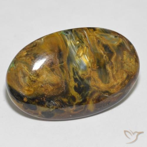 9,17 ctw natürlicher Mehrfarbig Pietersite, Oval, Lichtundurchlässig