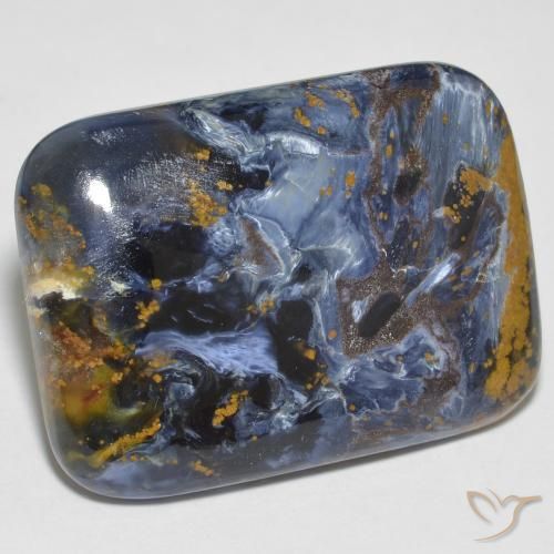 23.01ct Natürlicher Mehrfarbig Pietersite, Kissen, Lichtundurchlässig