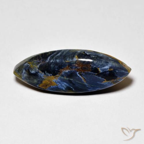 4.84ct Natürlicher Mehrfarbig Pietersite, Marquise, Lichtundurchlässig