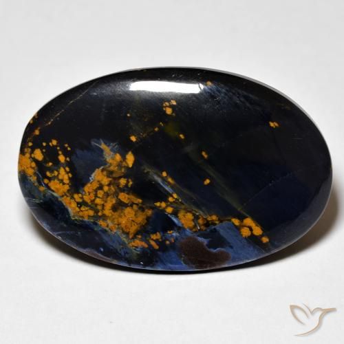 12.72ct Natürlicher Mehrfarbig Pietersite, Oval, Lichtundurchlässig