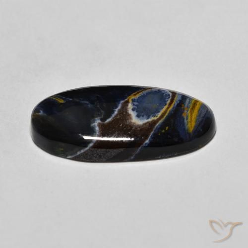 9,17 ctw natürlicher Mehrfarbig Pietersite, Oval, Lichtundurchlässig
