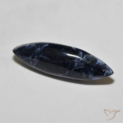 5.22ct Natürlicher Mehrfarbig Pietersite, Marquise, Lichtundurchlässig