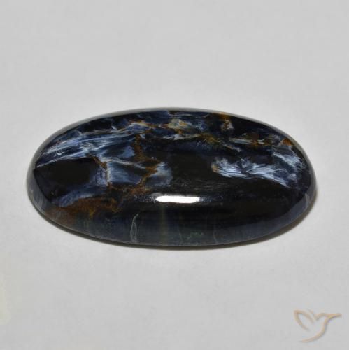 9,17 ctw natürlicher Mehrfarbig Pietersite, Oval, Lichtundurchlässig
