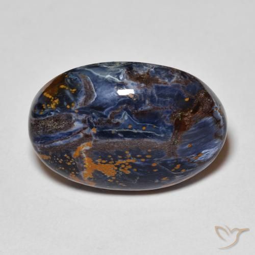 9.26ct Natürlicher Mehrfarbig Pietersite, Oval, Lichtundurchlässig