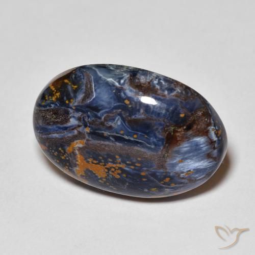 9,17 ctw natürlicher Mehrfarbig Pietersite, Oval, Lichtundurchlässig
