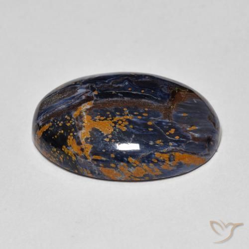 9,17 ctw natürlicher Mehrfarbig Pietersite, Oval, Lichtundurchlässig