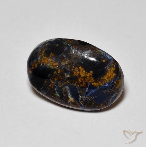 9,17 ctw natürlicher Mehrfarbig Pietersite, Oval, Lichtundurchlässig