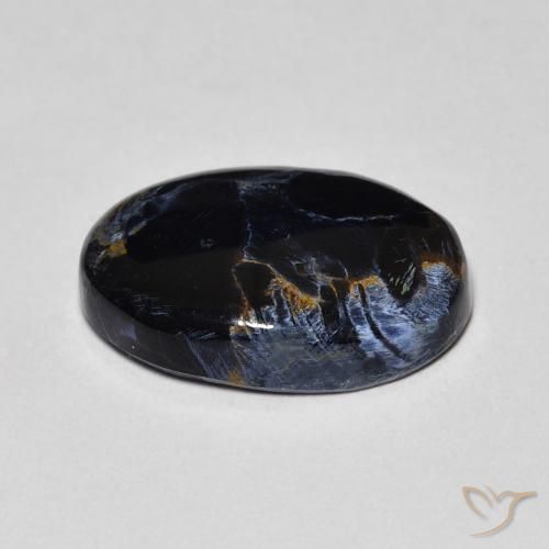 9,17 ctw natürlicher Mehrfarbig Pietersite, Oval, Lichtundurchlässig