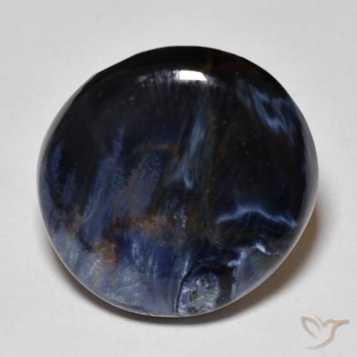 10.45ct Natürlicher Mehrfarbig Pietersite, Runden, Lichtundurchlässig