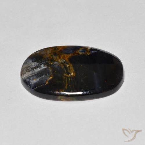 9,17 ctw natürlicher Mehrfarbig Pietersite, Oval, Lichtundurchlässig