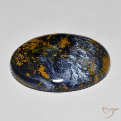 9,17 ctw natürlicher Mehrfarbig Pietersite, Oval, Lichtundurchlässig
