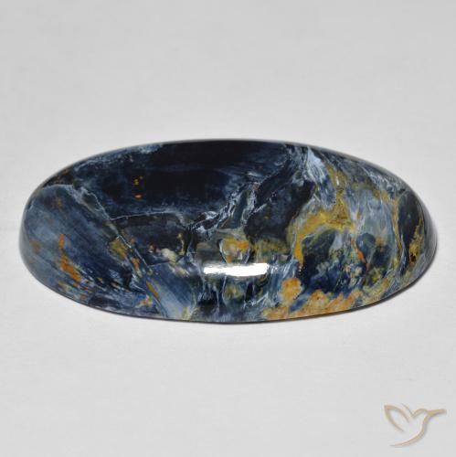 9,17 ctw natürlicher Mehrfarbig Pietersite, Oval, Lichtundurchlässig
