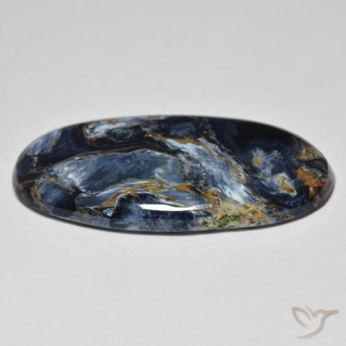 9,17 ctw natürlicher Mehrfarbig Pietersite, Oval, Lichtundurchlässig