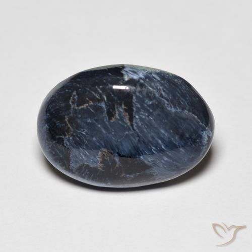 4.56ct Natürlicher Mehrfarbig Pietersite, Oval, Lichtundurchlässig
