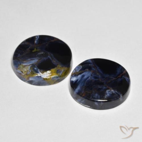 11.53 ct natürliche Mehrfarbig Pietersite-Edelsteine, Runden, Lichtundurchlässig