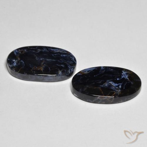 10.39 ct natürliche Mehrfarbig Pietersite-Edelsteine, Oval, Lichtundurchlässig
