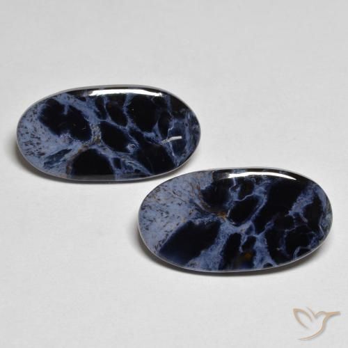 9.71ctw Natürlicher Mehrfarbig Pietersite, Oval, Lichtundurchlässig