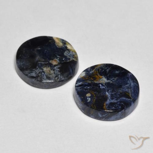 4.46 ct natürliche Mehrfarbig Pietersite-Edelsteine, Runden, Lichtundurchlässig
