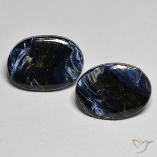 8.31ctw Natürlicher Mehrfarbig Pietersite, Oval, Lichtundurchlässig