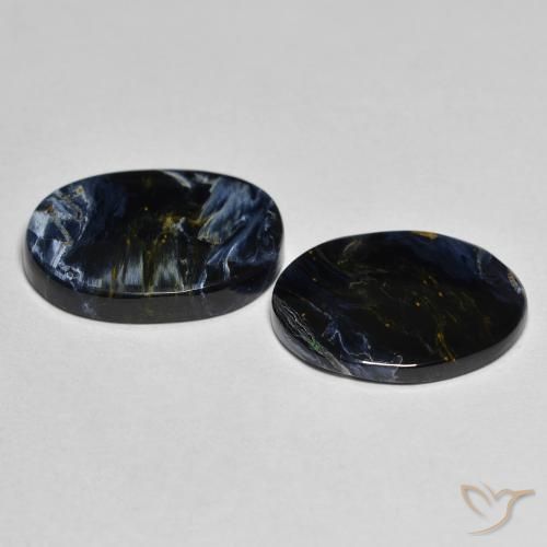 8.31 ct natürliche Mehrfarbig Pietersite-Edelsteine, Oval, Lichtundurchlässig