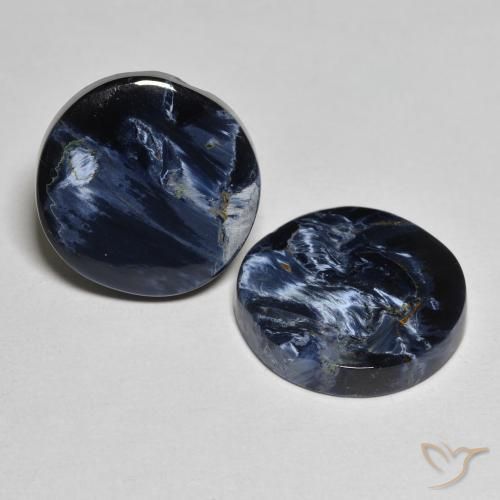 12.36 ct natürliche Mehrfarbig Pietersite-Edelsteine, Runden, Lichtundurchlässig