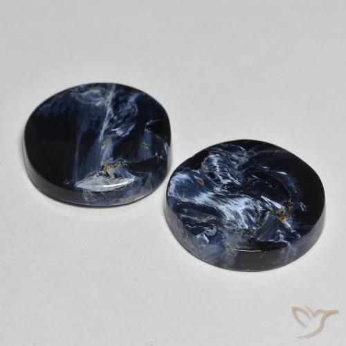 12.36 ct natürliche Mehrfarbig Pietersite-Edelsteine, Runden, Lichtundurchlässig