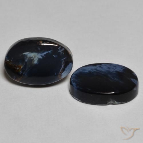 4.94 ct natürliche Mehrfarbig Pietersite-Edelsteine, Oval, Lichtundurchlässig