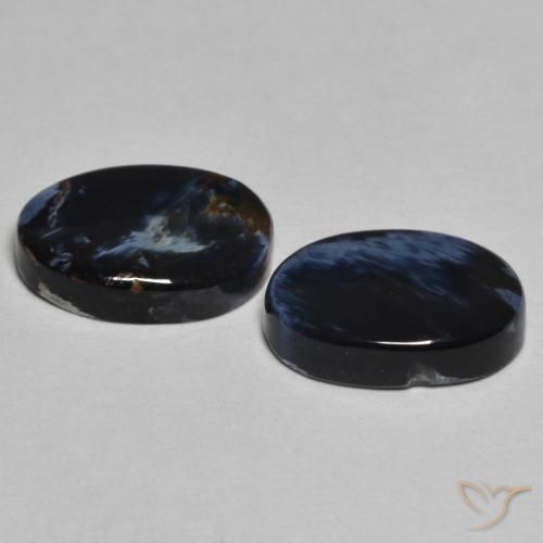 4.94 ct natürliche Mehrfarbig Pietersite-Edelsteine, Oval, Lichtundurchlässig