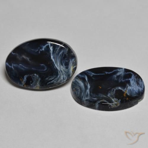9.78 ct natürliche Mehrfarbig Pietersite-Edelsteine, Oval, Lichtundurchlässig