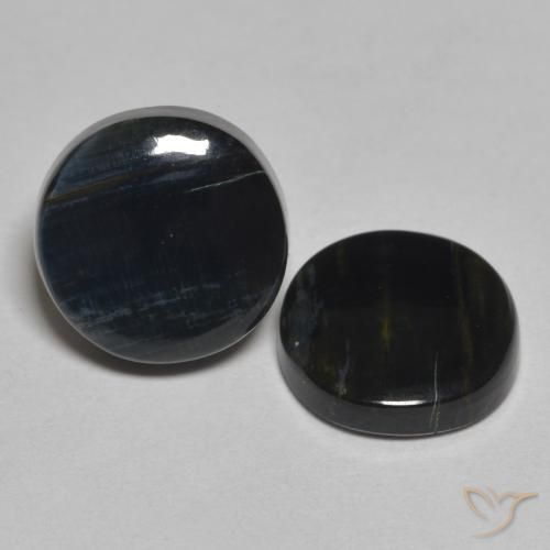 5.28 ct natürliche Mehrfarbig Pietersite-Edelsteine, Runden, Lichtundurchlässig