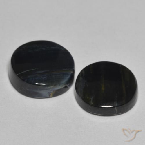 5.28 ct natürliche Mehrfarbig Pietersite-Edelsteine, Runden, Lichtundurchlässig