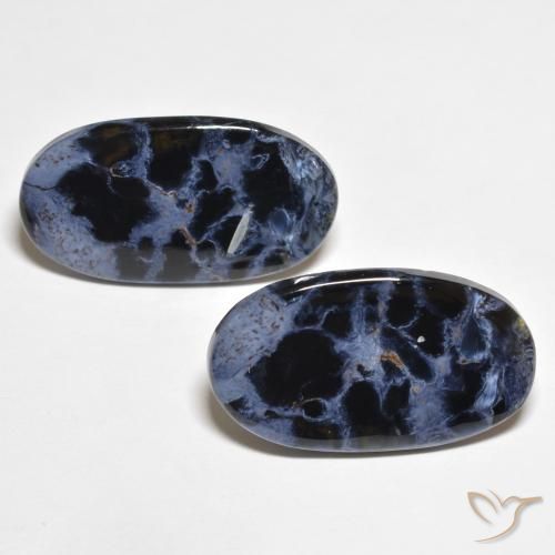 10.91ctw Natürlicher Mehrfarbig Pietersite, Oval, Lichtundurchlässig