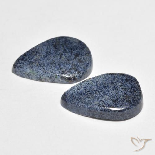 5.27 ct natürliche Mehrfarbig Pietersite-Edelsteine, Birnenform, Lichtundurchlässig