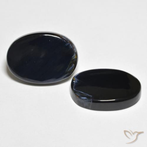 10.29 ct natürliche Mehrfarbig Pietersite-Edelsteine, Oval, Lichtundurchlässig
