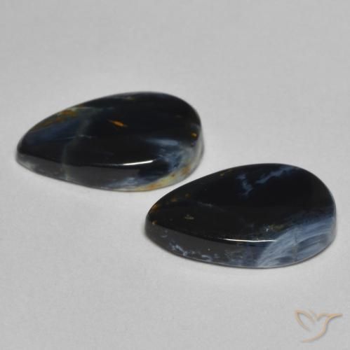 2.70 ct natürliche Mehrfarbig Pietersite-Edelsteine, Birnenform, Lichtundurchlässig