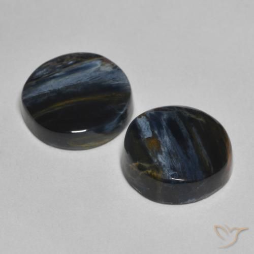 5.49 ct natürliche Mehrfarbig Pietersite-Edelsteine, Runden, Lichtundurchlässig