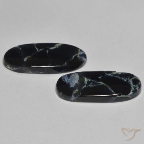 5.03 ct natürliche Mehrfarbig Pietersite-Edelsteine, Oval, Lichtundurchlässig