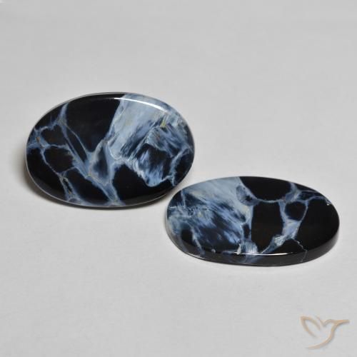 11.56 ct natürliche Mehrfarbig Pietersite-Edelsteine, Oval, Lichtundurchlässig