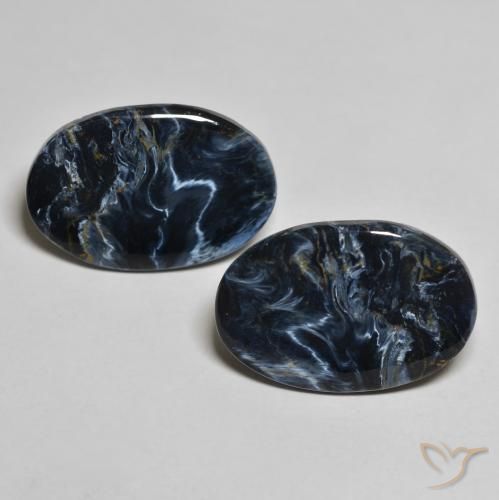 12.11ctw Natürlicher Mehrfarbig Pietersite, Oval, Lichtundurchlässig