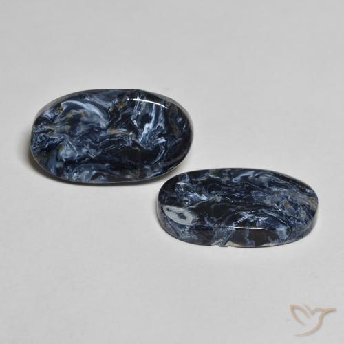 10.11 ct natürliche Mehrfarbig Pietersite-Edelsteine, Oval, Lichtundurchlässig